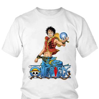 Áo thun Nam One Piece Luffy Anime Mẫu 4 7 Màu