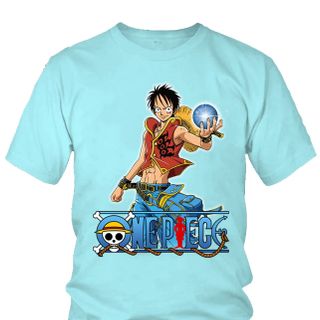 Áo thun Nam One Piece Luffy Anime Mẫu 4 7 Màu