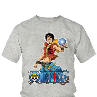 Áo thun Nam One Piece Luffy Anime Mẫu 4 7 Màu