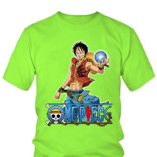 Áo thun Nam One Piece Luffy Anime Mẫu 4 7 Màu