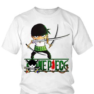 Áo thun Nam One Piece Zoro Anime Mẫu 13