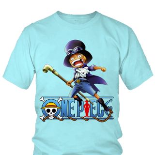 Áo thun Nam One Piece Sabo Anime Mẫu 5 7 Màu