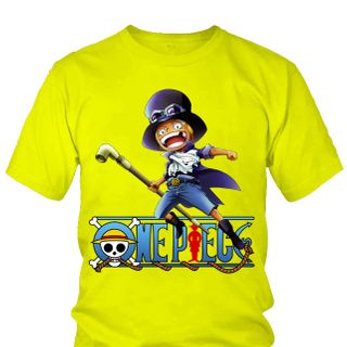 Áo thun Nam One Piece Sabo Anime Mẫu 5 7 Màu