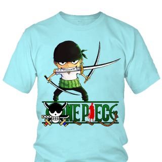 Áo thun Nam One Piece Zoro Anime Mẫu 13