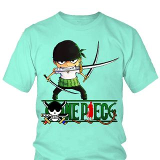 Áo thun Nam One Piece Zoro Anime Mẫu 13