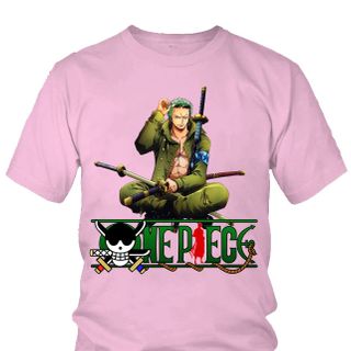 Áo thun Nam One Piece Zoro Anime Mẫu 1