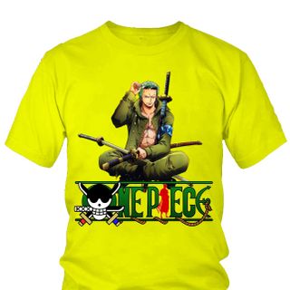 Áo thun Nam One Piece Zoro Anime Mẫu 1