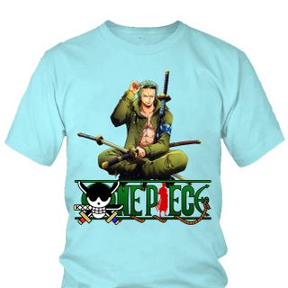 Áo thun Nam One Piece Zoro Anime Mẫu 1