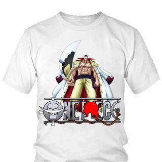 Áo thun Nam One Piece Râu Trắng Anime Mẫu 5 7 Màu
