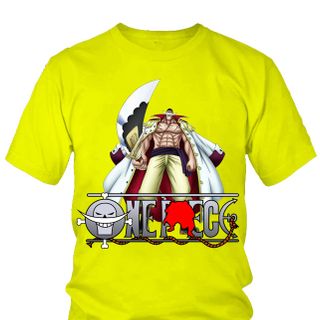 Áo thun Nam One Piece Râu Trắng Anime Mẫu 5 7 Màu