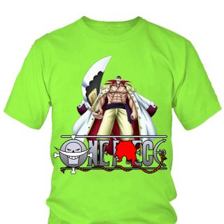 Áo thun Nam One Piece Râu Trắng Anime Mẫu 5 7 Màu