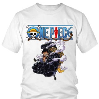 Áo thun Nam One Piece Luffy Gear Anime Mẫu 11 7 Màu