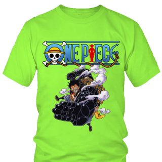 Áo thun Nam One Piece Luffy Gear Anime Mẫu 11 7 Màu