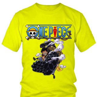 Áo thun Nam One Piece Luffy Gear Anime Mẫu 11 7 Màu