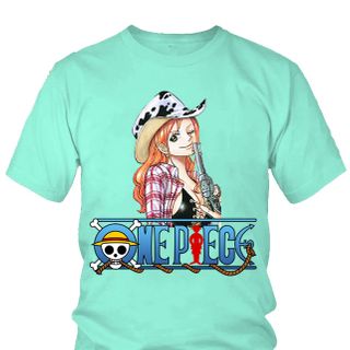 Áo thun Nam One Piece Nami Anime Mẫu 2 7 Màu