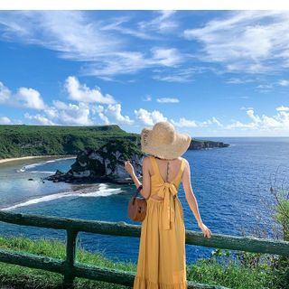 Đầm Maxi Cột Dây Vai