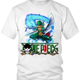 Áo thun Nam One Piece Zoro Anime Mẫu 14