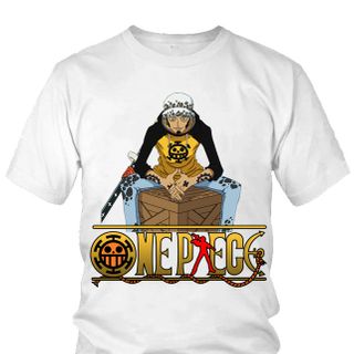 Áo thun Nam One Piece Trafalgar Law Anime Mẫu 2