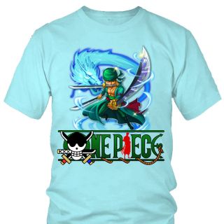 Áo thun Nam One Piece Zoro Anime Mẫu 14