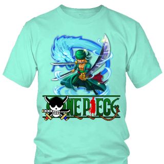 Áo thun Nam One Piece Zoro Anime Mẫu 14