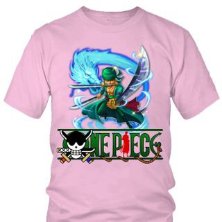 Áo thun Nam One Piece Zoro Anime Mẫu 14