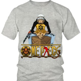 Áo thun Nam One Piece Trafalgar Law Anime Mẫu 2