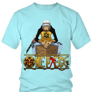 Áo thun Nam One Piece Trafalgar Law Anime Mẫu 2