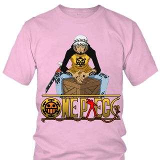 Áo thun Nam One Piece Trafalgar Law Anime Mẫu 2
