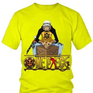 Áo thun Nam One Piece Trafalgar Law Anime Mẫu 2