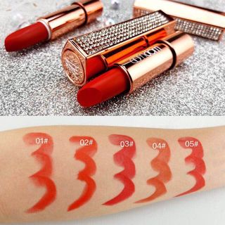 Son WODWOD lục giác nút bấm đính đá