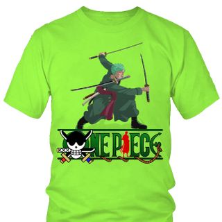 Áo thun Nam One Piece Zoro Anime Mẫu 2