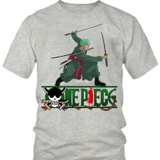 Áo thun Nam One Piece Zoro Anime Mẫu 2