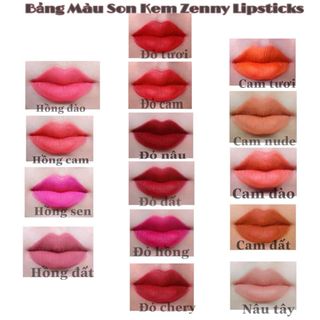 Combo 2 son zenny lipstick 199k thiên nhiên 100