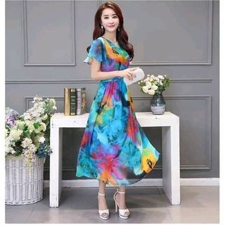 ĐẦM MAXI HOA