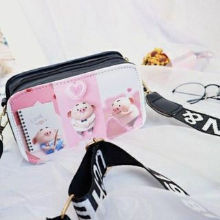 Túi hộp đeo chéo heo con