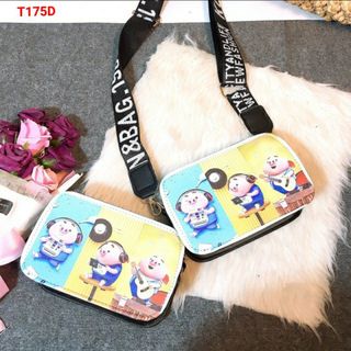 Túi hộp đeo chéo heo con