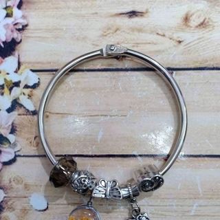 VÒNG CHAM HẠT ĐÁ INOX
