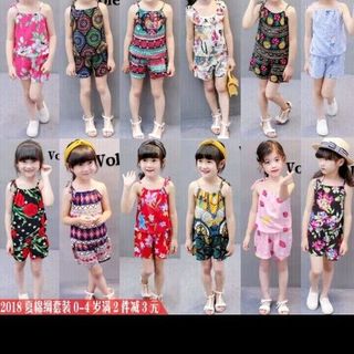 Bộ lanh lụa cho bé gái siêu mát-siêu mềm