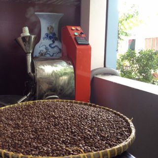 Cà Phê Rang Xay Arabica Cầu Đất Túi zip 500g