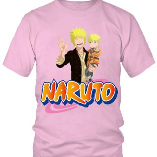 Áo thun Nam Naruto Minato Đệ Tứ Anime Mẫu 1