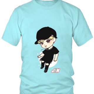 Áo thun Nam thời trang Jin BTS Chibi Mẫu 2