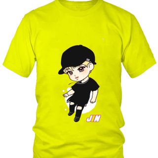Áo thun Nam thời trang Jin BTS Chibi Mẫu 2