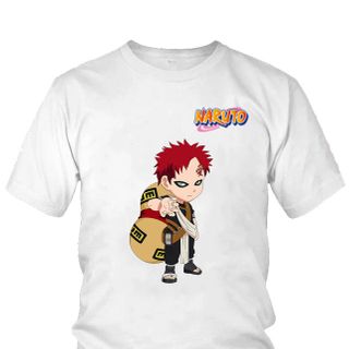 Áo thun Nam Naruto Gaara Anime Mẫu 2