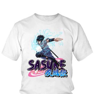 Áo thun Nam Naruto Sasuke Uchiha Anime Mẫu 15