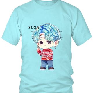 Áo thun Nam thời trang Suga BTS Chibi Mẫu 5