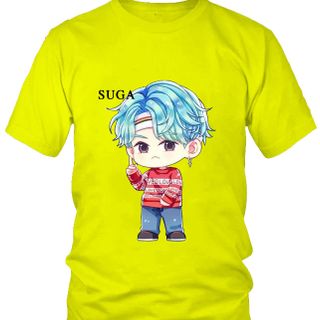 Áo thun Nam thời trang Suga BTS Chibi Mẫu 5