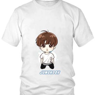 Áo thun Nam thời trang Jungkook BTS Chibi Mẫu 4