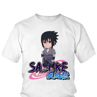 Áo thun Nam Naruto Sasuke Uchiha Anime Mẫu 3