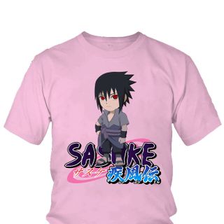 Áo thun Nam Naruto Sasuke Uchiha Anime Mẫu 3
