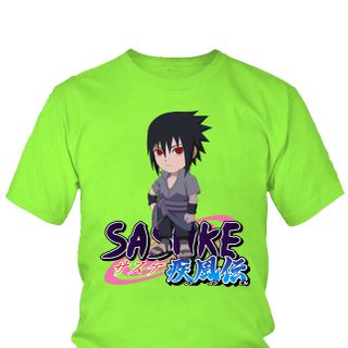 Áo thun Nam Naruto Sasuke Uchiha Anime Mẫu 3